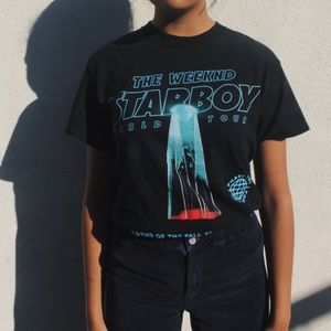 THE WEEKND STARBOY WORLD TOUR TEE